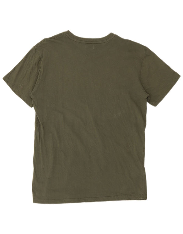 Avirex Boys Graphic T-Shirt Top 15-16 Years XL Khaki
