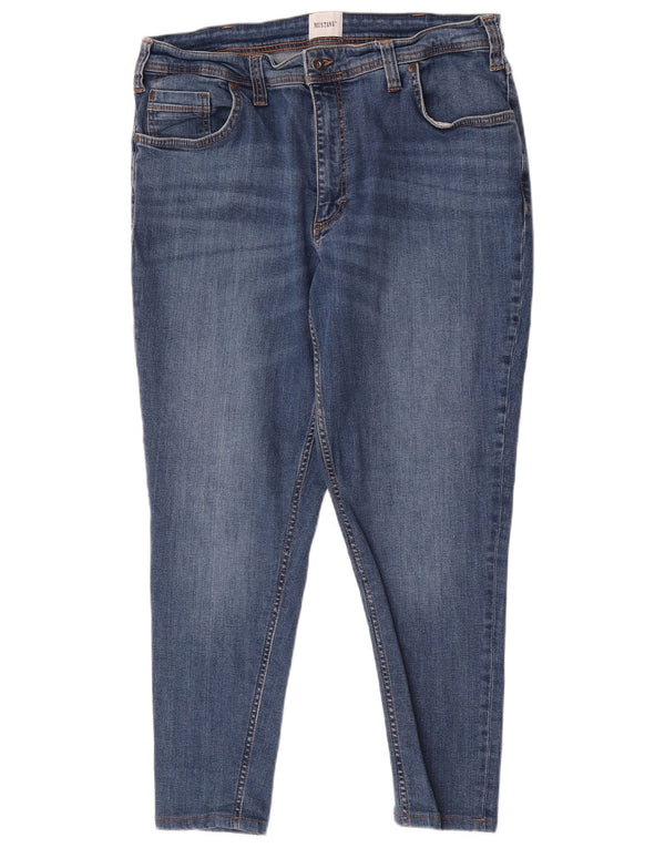 Calça jeans masculina Mustang W38 L27 azul algodão