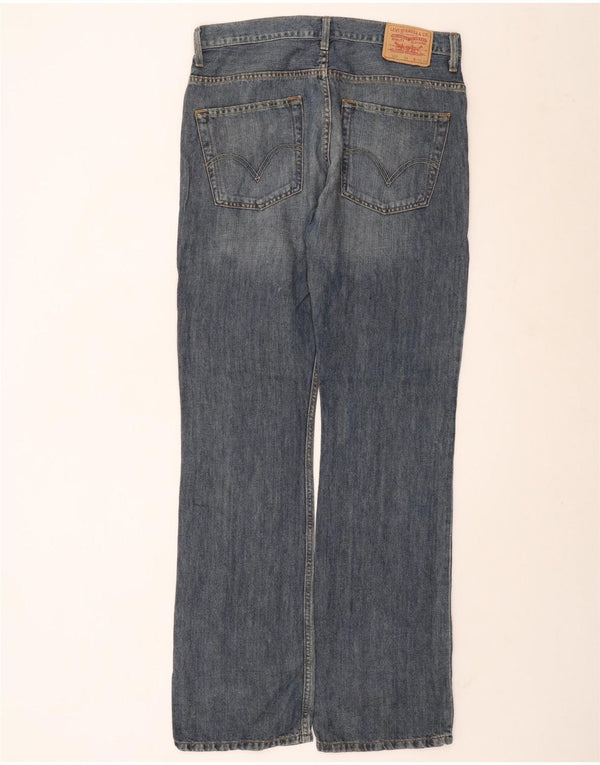 Levi's Mens 507 Bootcut Jeans W33 L34 Blue