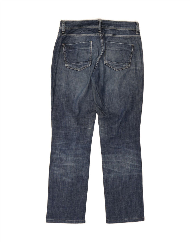 MASSIMO DUTTI Womens Straight Jeans W29 L29 Blue Cotton Vintage Massimo Dutti and Second-Hand Massimo Dutti from Messina Hembry 