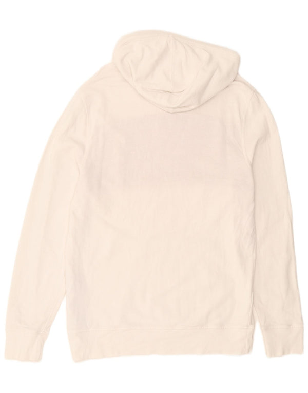 Levi's Pull à Capuche Graphique Homme Blanc Large Coton Colorblock