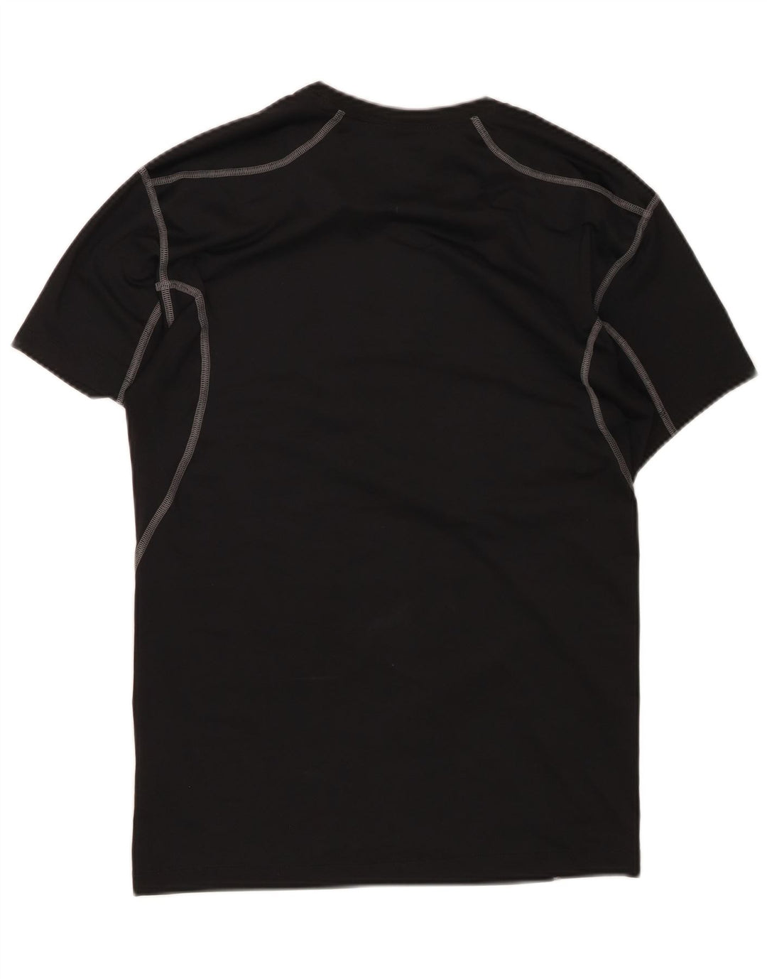 NIKE Womens T-Shirt Top UK 47/48 2XL Black Polyester