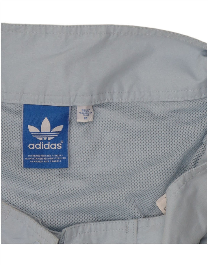 Adidas Mens Graphic Swimming Shorts Medium Blue Polyester