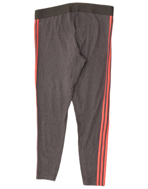 Leggings Adidas da donna XL in cotone grigio