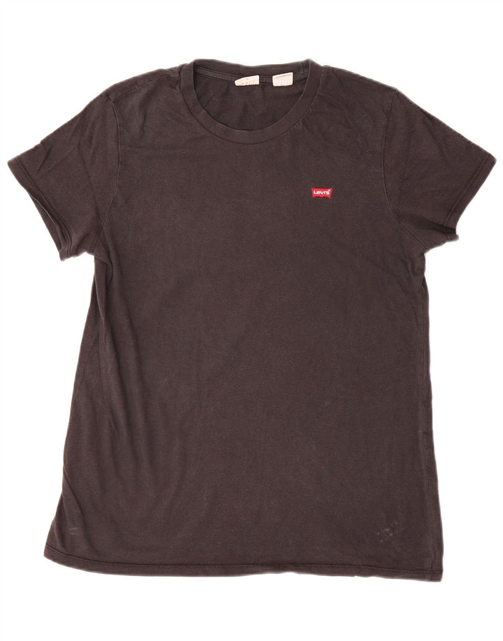 Levi's Mens T-Shirt Top Medium Black
