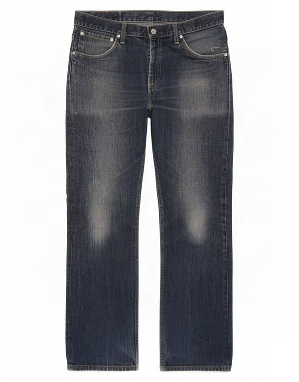 Levi's Mens 507 Bootcut Jeans W34 L34 Μπλε βαμβακερό