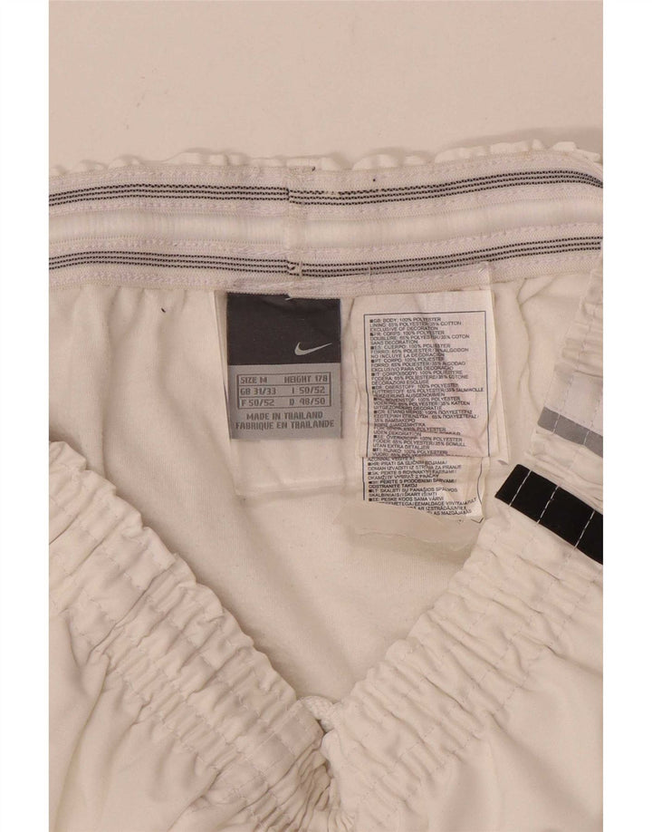 Nike Sportsshorts til mænd UK 31/33 Medium White Polyester