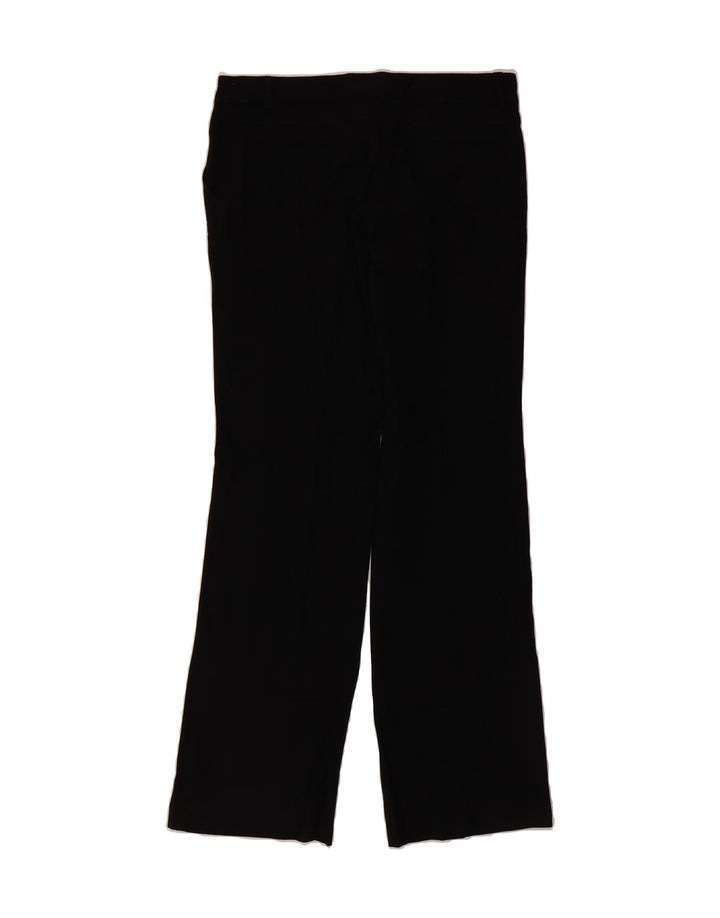 MASSIMO DUTTI Womens Bootcut Chino Trousers EU 42 Large W32 L32 Black Vintage Massimo Dutti and Second-Hand Massimo Dutti from Messina Hembry 