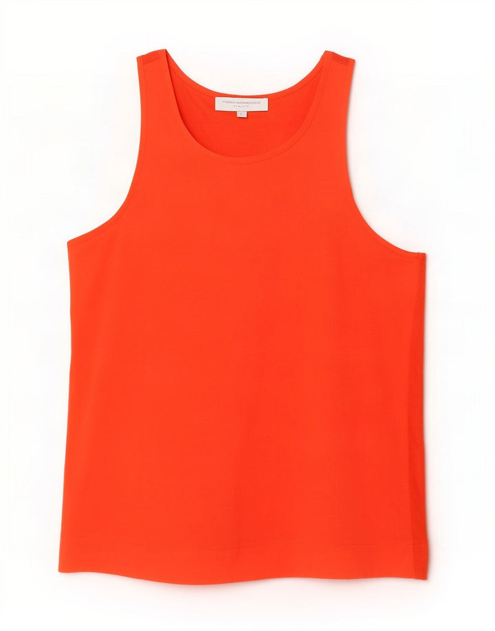 Canotta da donna French Connection UK 14 Large Arancione Poliestere