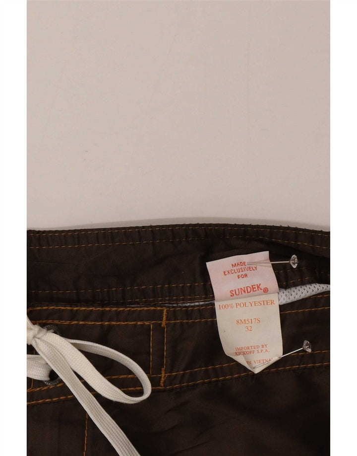 Sundek Herre badeshorts Medium Brun Polyester