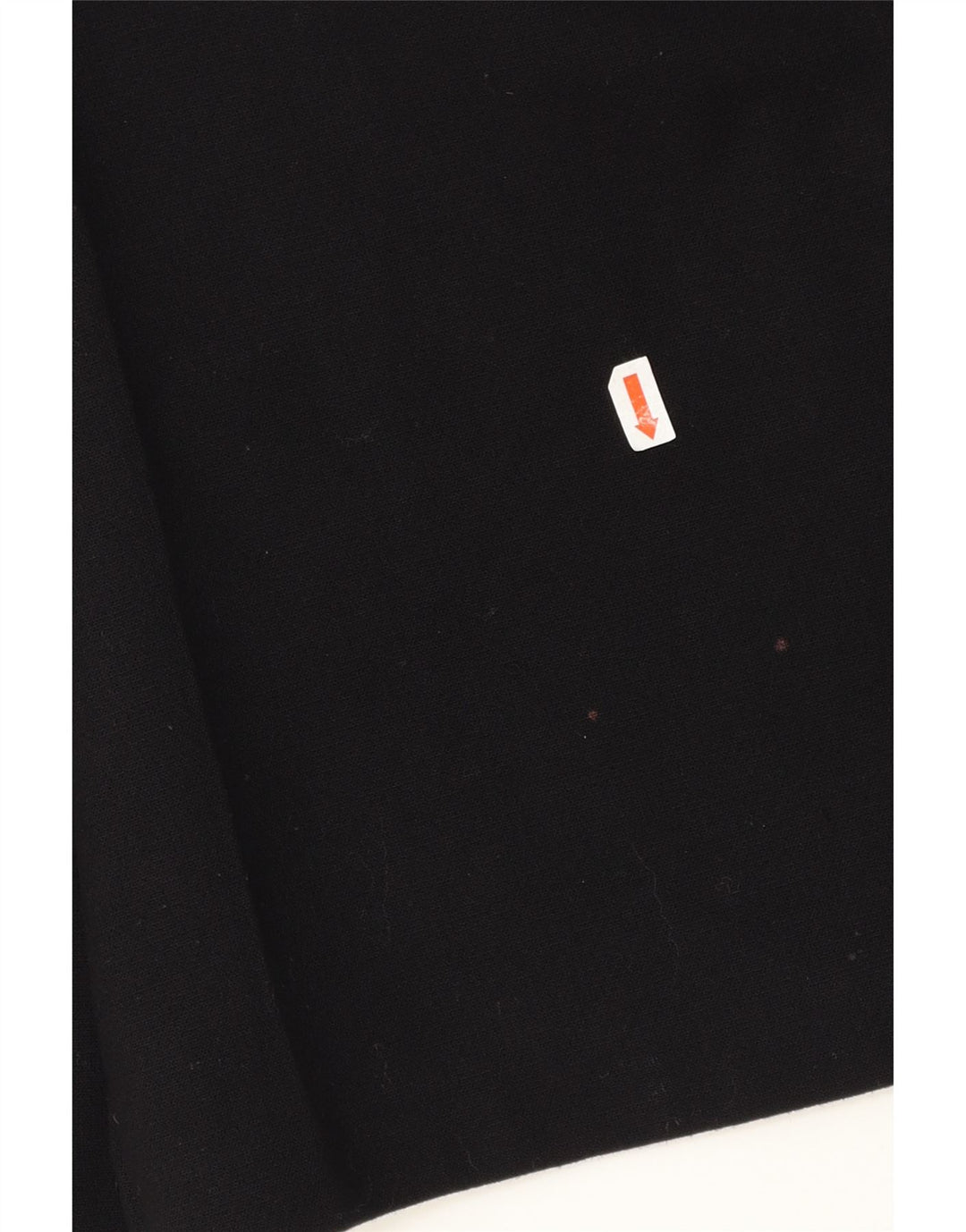 MARKS & SPENCER Womens A-Line Skirt UK 12 Medium W32 Black Polyester Vintage Marks & Spencer and Second-Hand Marks & Spencer from Messina Hembry 