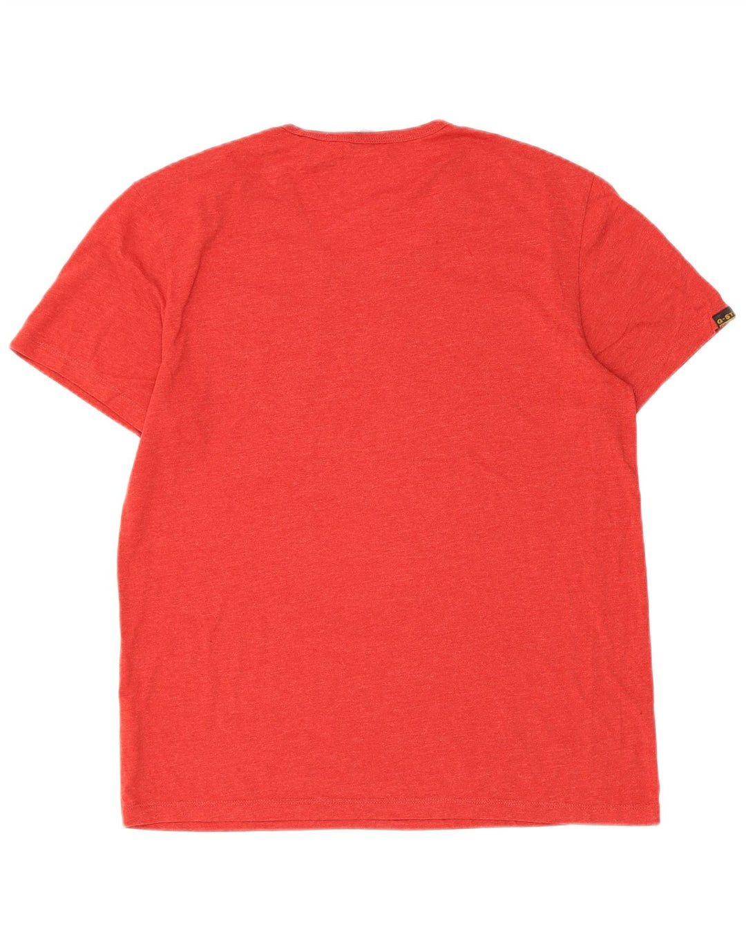 G-Star Herre T-Shirt Top Medium Rød Bomuld