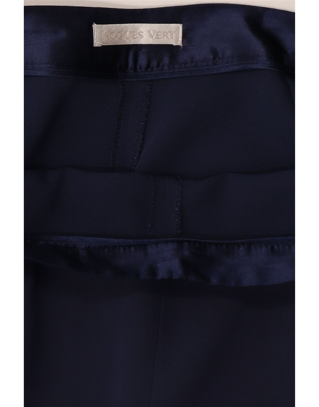 JACQUES VERT Womens Straight Casual Trousers W36 L27 Navy Blue Vintage Jacques Vert and Second-Hand Jacques Vert from Messina Hembry 