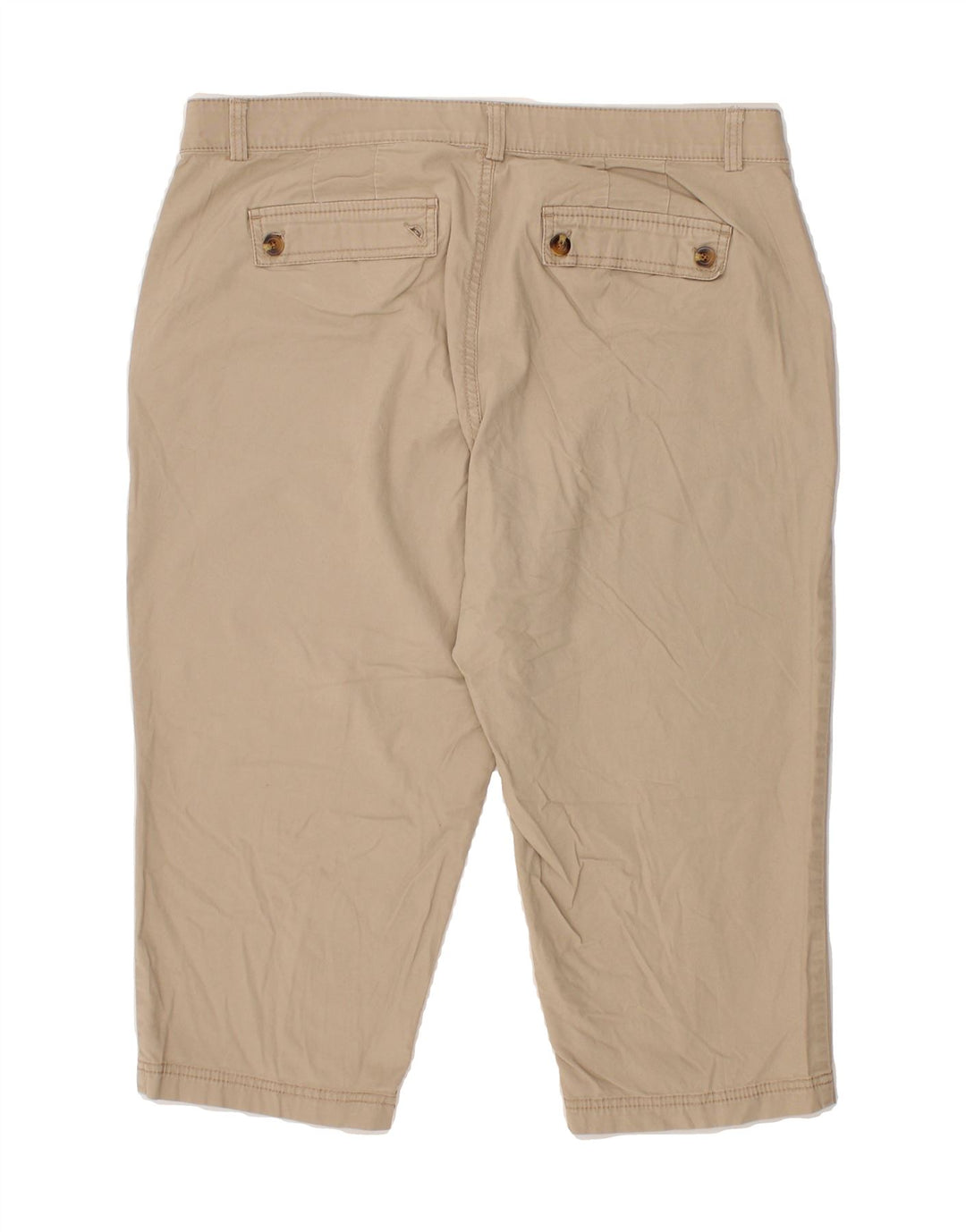 DOCKERS Womens Bermuda Shorts US 16 2XL W38 Beige Cotton Vintage Dockers and Second-Hand Dockers from Messina Hembry 