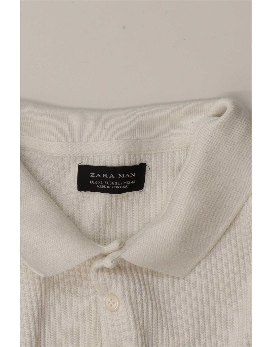 Polo Zara da uomo XL bianca