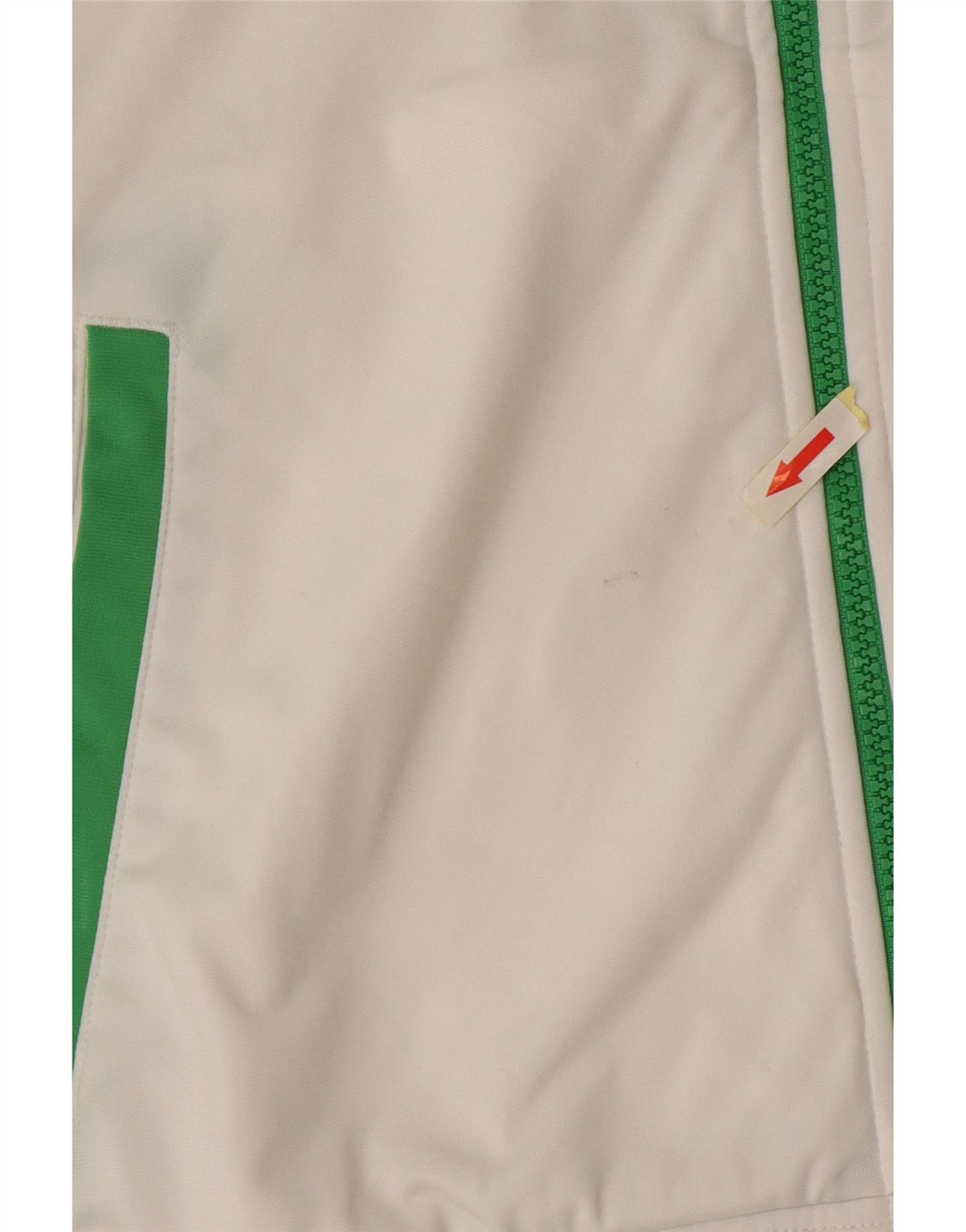 Puma Mens Tracksuit Top Jacket Medium White Colourblock Polyester