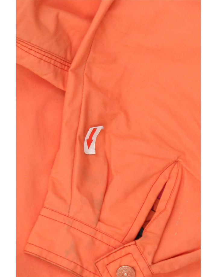 Vintage Girls Ski Jacket 11-12 Years Orange Nylon