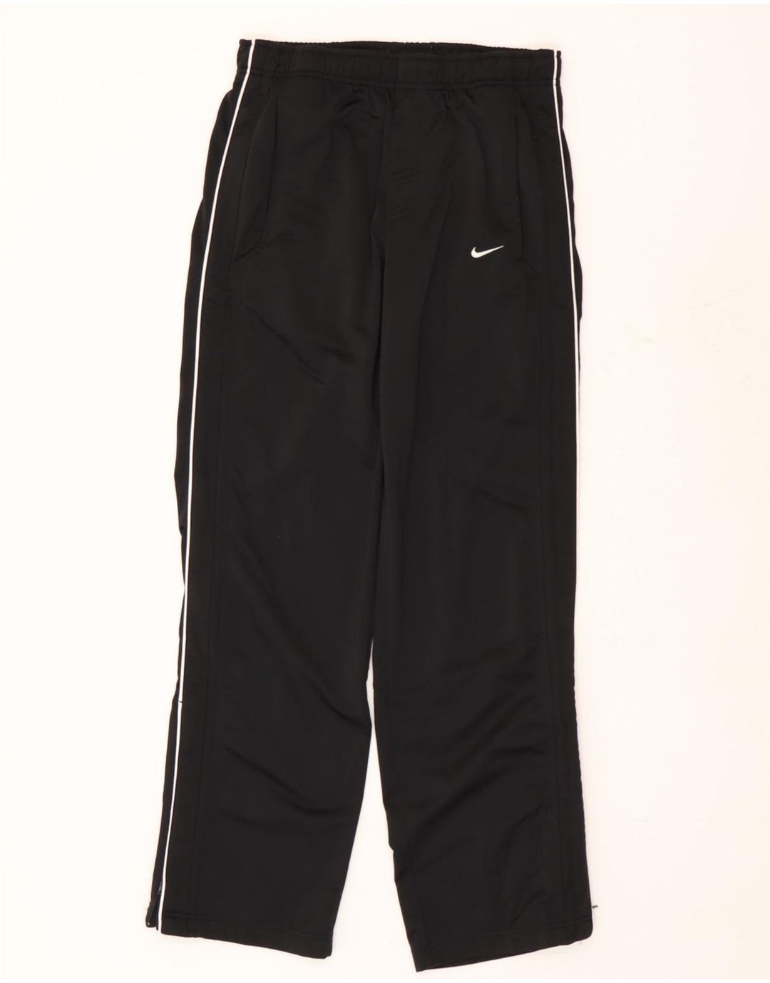 Nike Mens Tracksuit Trousers Small  Black Polyester