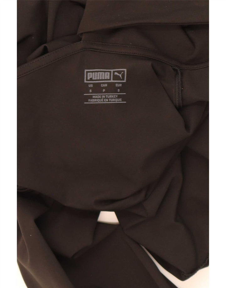Puma Damen One Shoulder Bodysuit UK 10 Small Schwarz Polyester