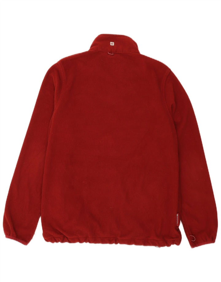 Mountain Warehouse Fleecejacke für Damen, UK 14, Größe L, Burgunderrot, Polyester