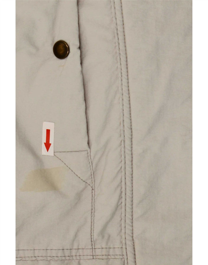 Винтажная женская ветровка UK 18 XL Серая