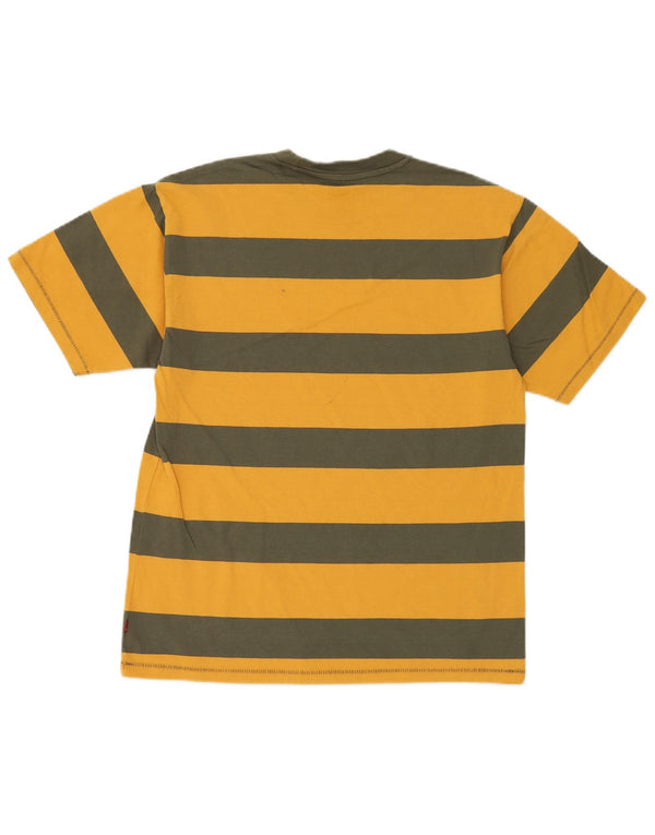 Levi's Vintage Fit T-shirt top til mænd, lille gul stribet bomuld