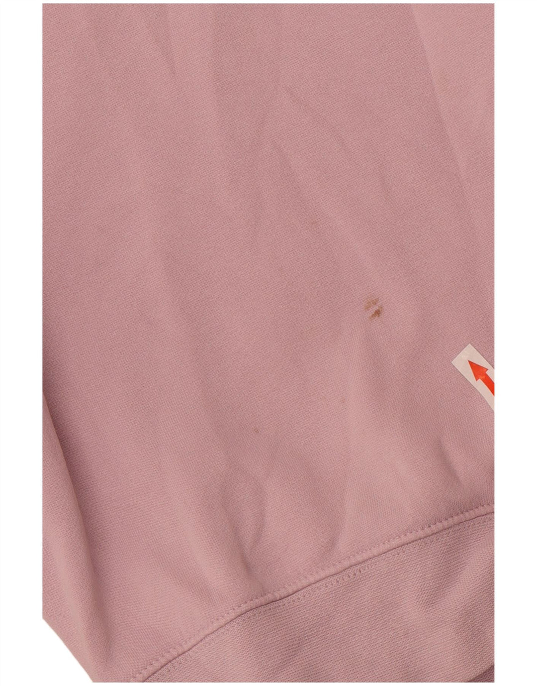 Nike Womens Sweatshirt Jumper UK 14 Medium Pink Cotton