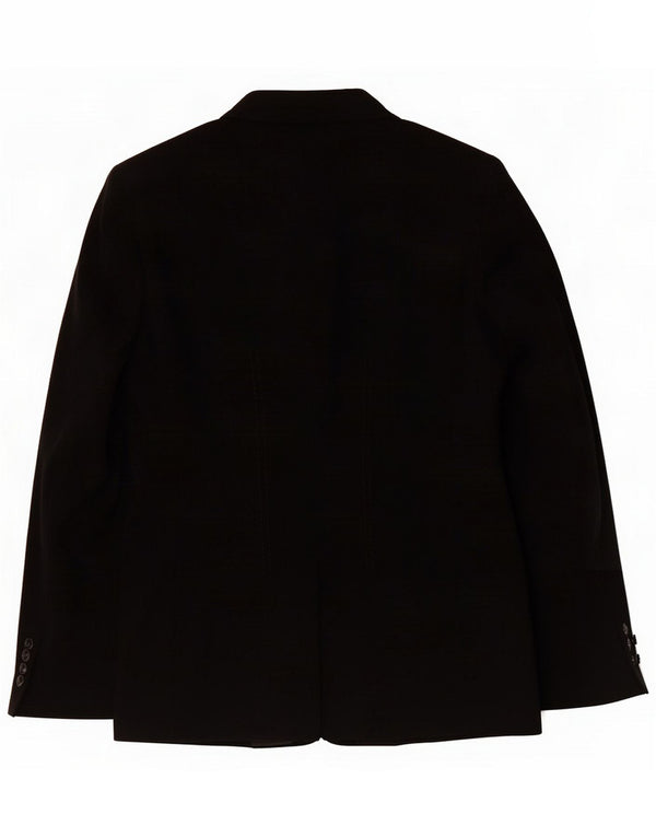 Chaqueta tipo blazer de 3 botones para mujer Caractere UK 44 Mediano Poliéster negro