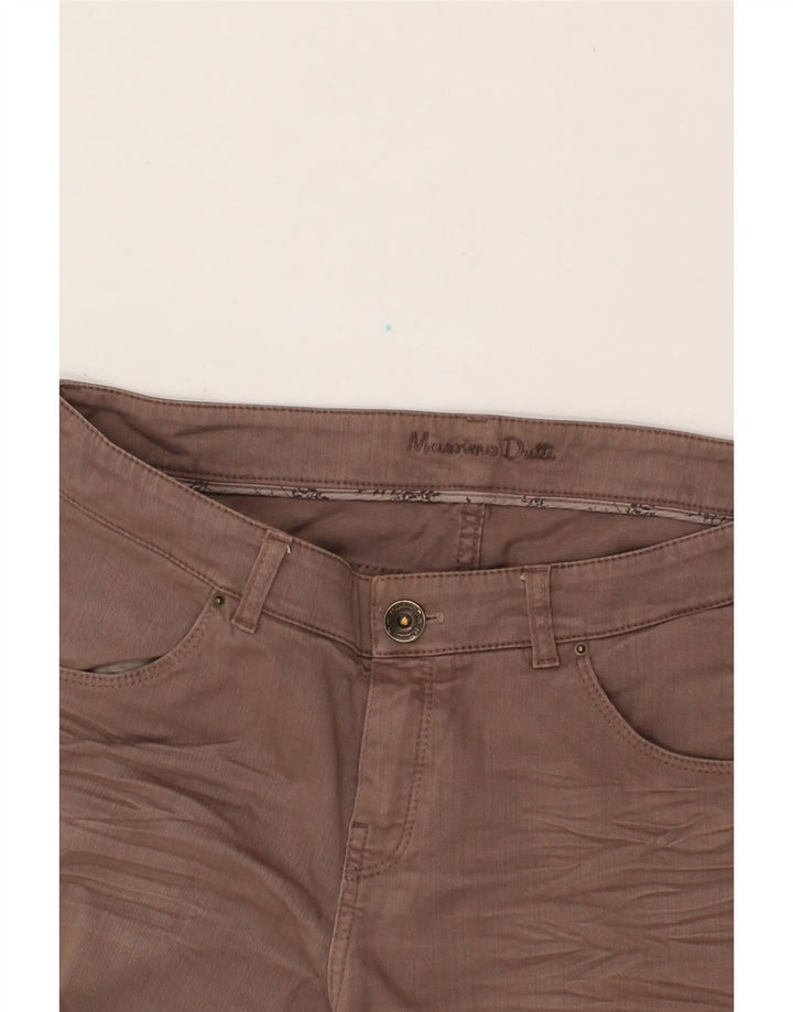 MASSIMO DUTTI Womens Slim Jeans W34 L30  Brown Cotton Vintage Massimo Dutti and Second-Hand Massimo Dutti from Messina Hembry 