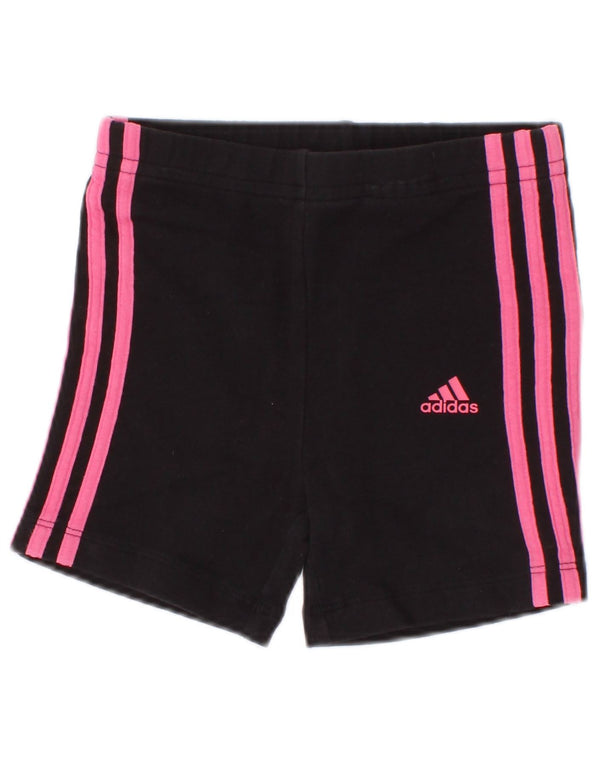 Pantaloncini Sportivi Adidas Bambina 12-18 Mesi Cotone Nero