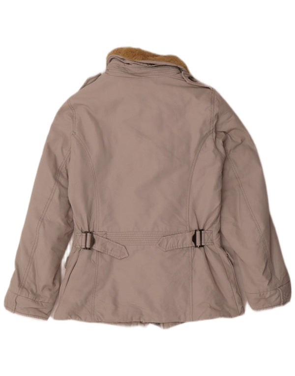 Think Pink Chaqueta acolchada para mujer UK 40 Polipropileno gris medio