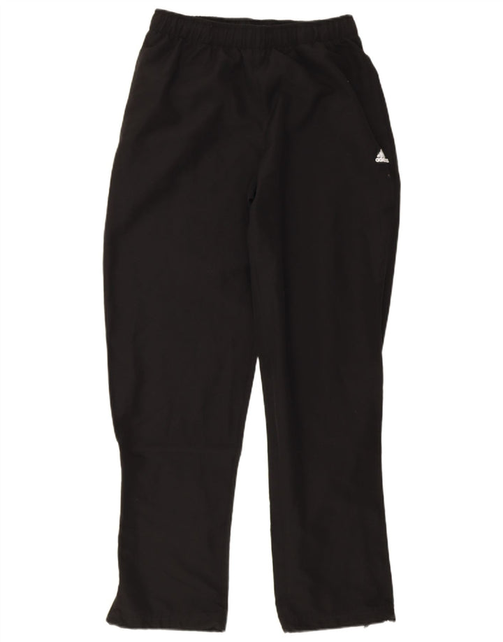 Adidas Mens Climalite Tracksuit Trousers Medium  Black Polyester
