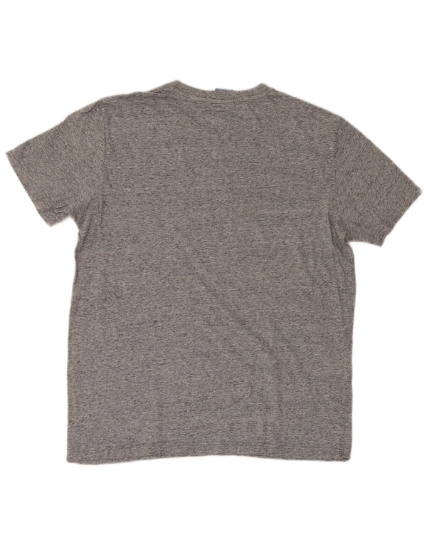 Champion Mens Graphic T-Shirt Top Large Grey Flecked