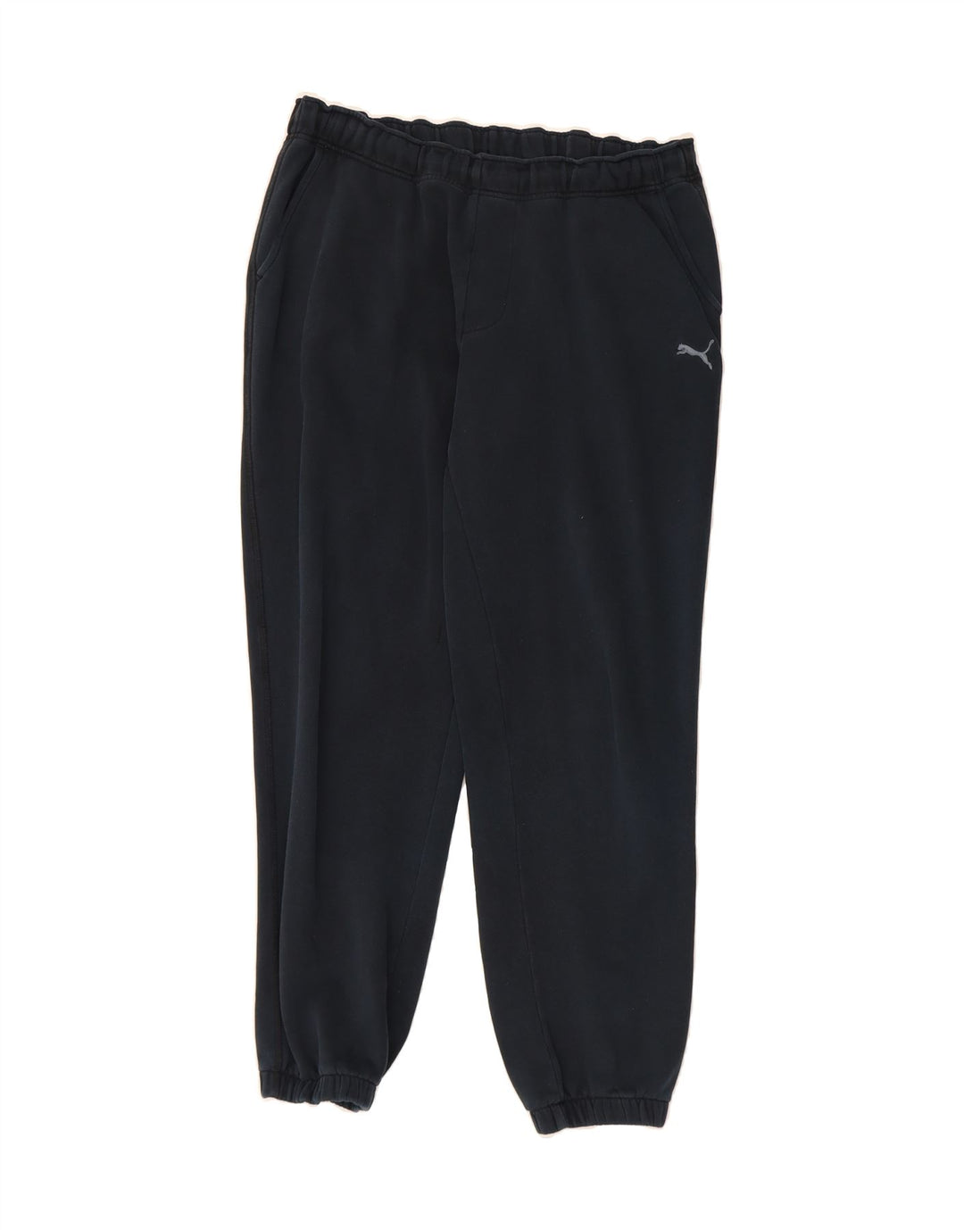 PUMA Mens Tracksuit Trousers Joggers Medium  Navy Blue Vintage Puma and Second-Hand Puma from Messina Hembry 