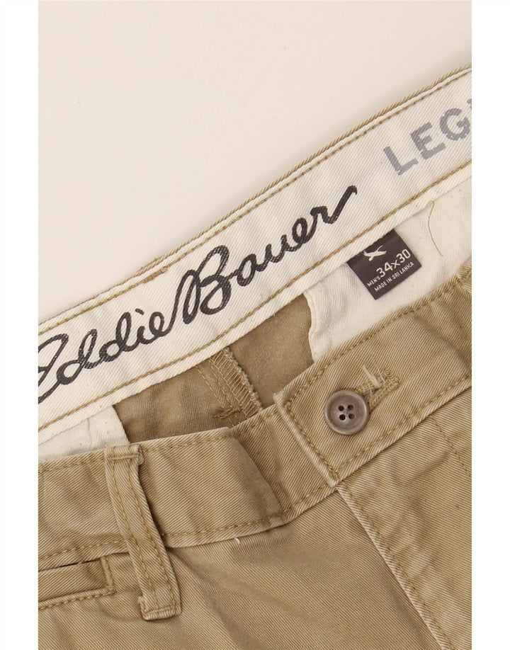 Mens Straight Chino Trousers W34 L30 Vintage Eddie Bauer and Second-Hand Eddie Bauer from Messina Hembry 