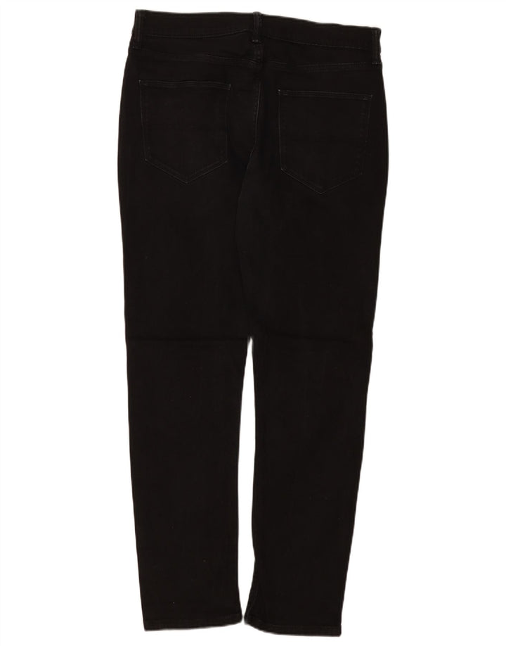 Jeans slim regolari da uomo Marks & Spencer W32 L31 cotone nero
