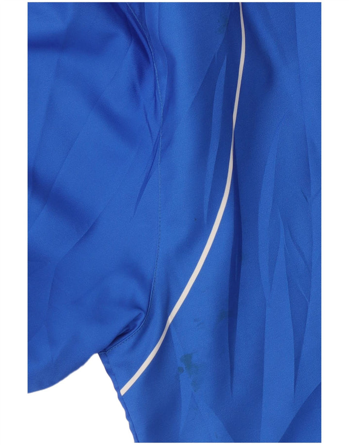 Asics Herre Italia Grafisk træningsdragt Topjakke XL Blå Polyester