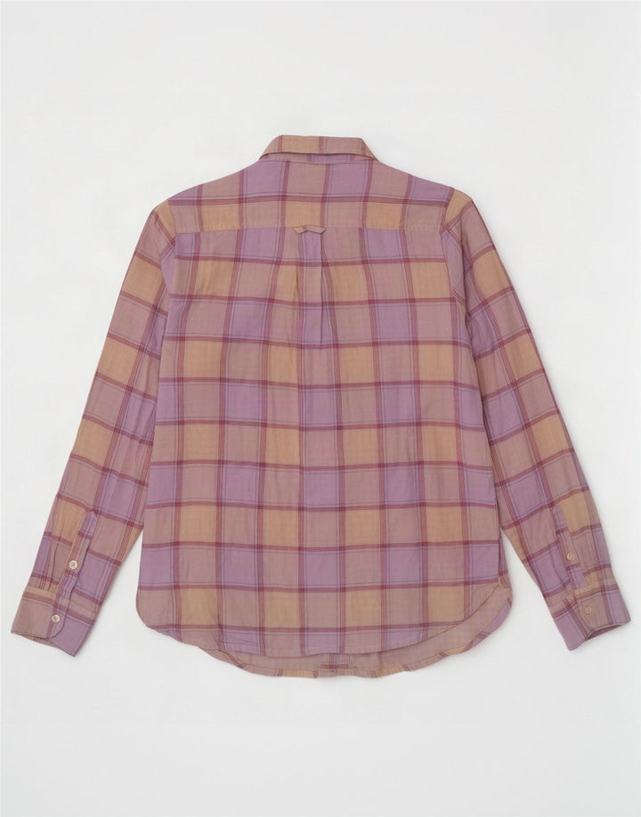 Camisa para mujer Fat Face UK 40 Medium Algodón a cuadros multicolor