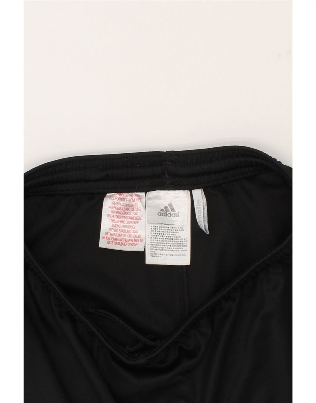 ADIDAS Boys Climalite Sport Shorts 9-10 Years  Black Polyester Vintage Adidas and Second-Hand Adidas from Messina Hembry 