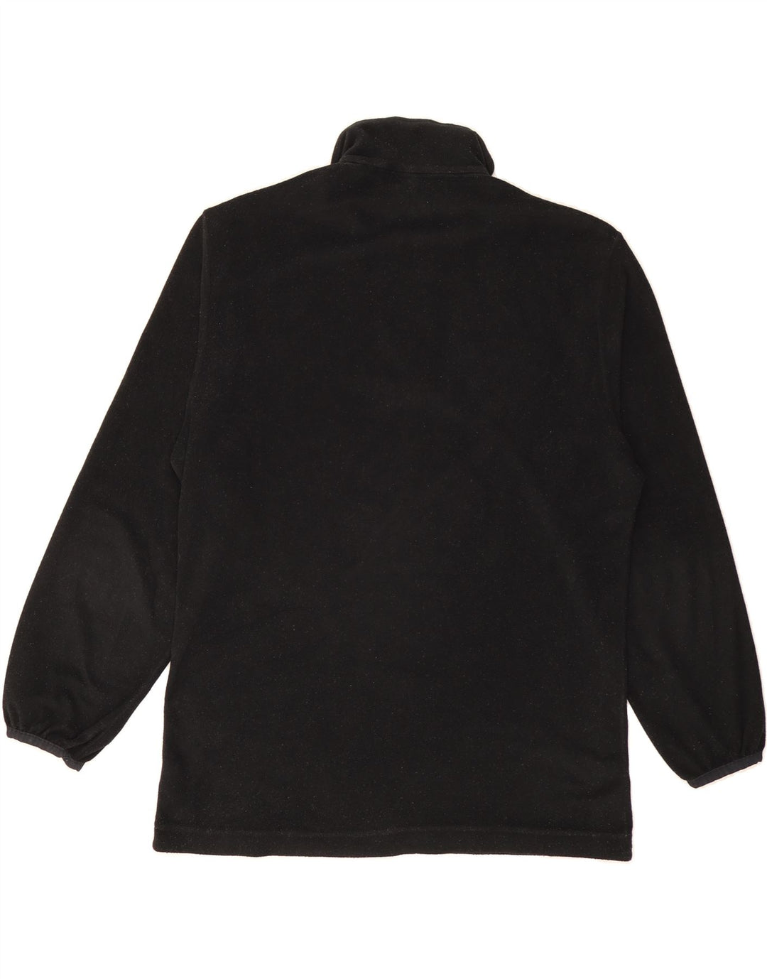 FILA Mens Zip Neck Fleece Jumper XL Black Vintage Fila and Second-Hand Fila from Messina Hembry 