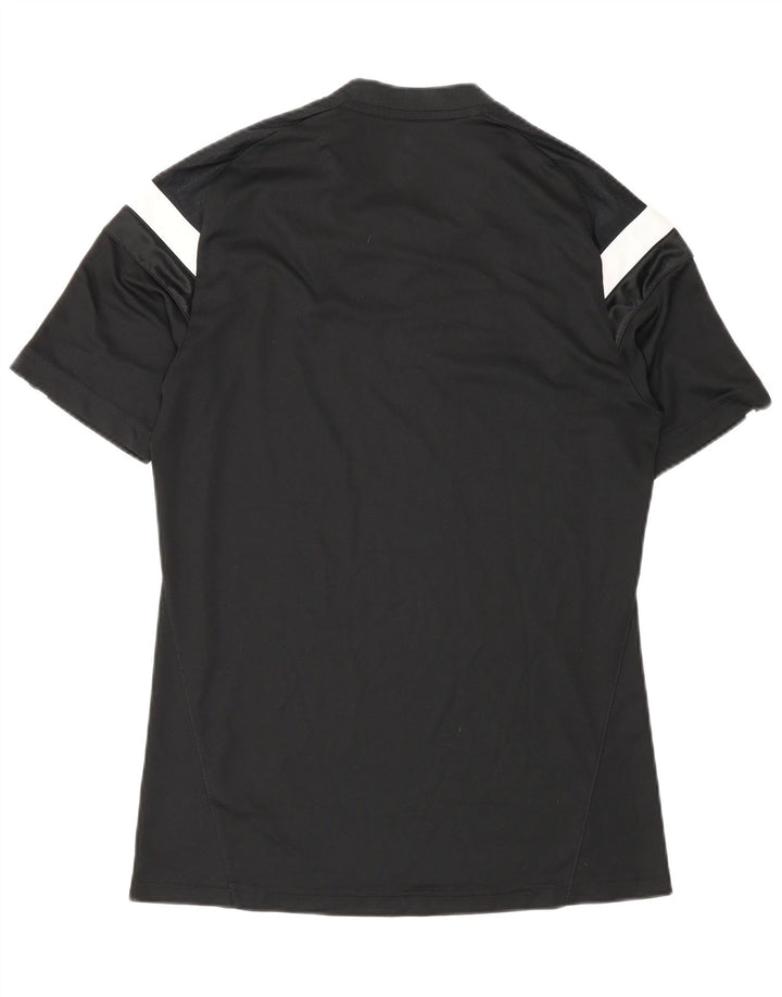 Adidas Mens Durham Graphic T-Shirt Top Small Black Colourblock Polyester