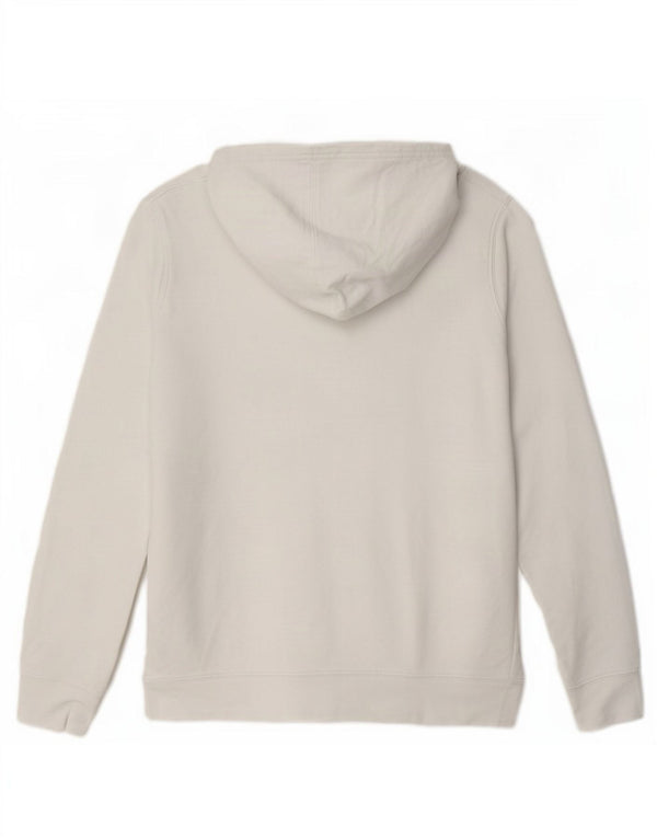 Gap Womens Graphic Hoodie Pullover UK 14 Mittelweiße Baumwolle
