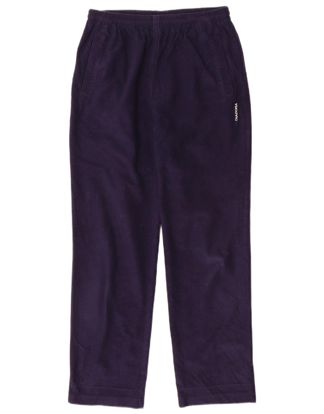 DIADORA Mens Tracksuit Trousers Medium  Navy Blue Polyester