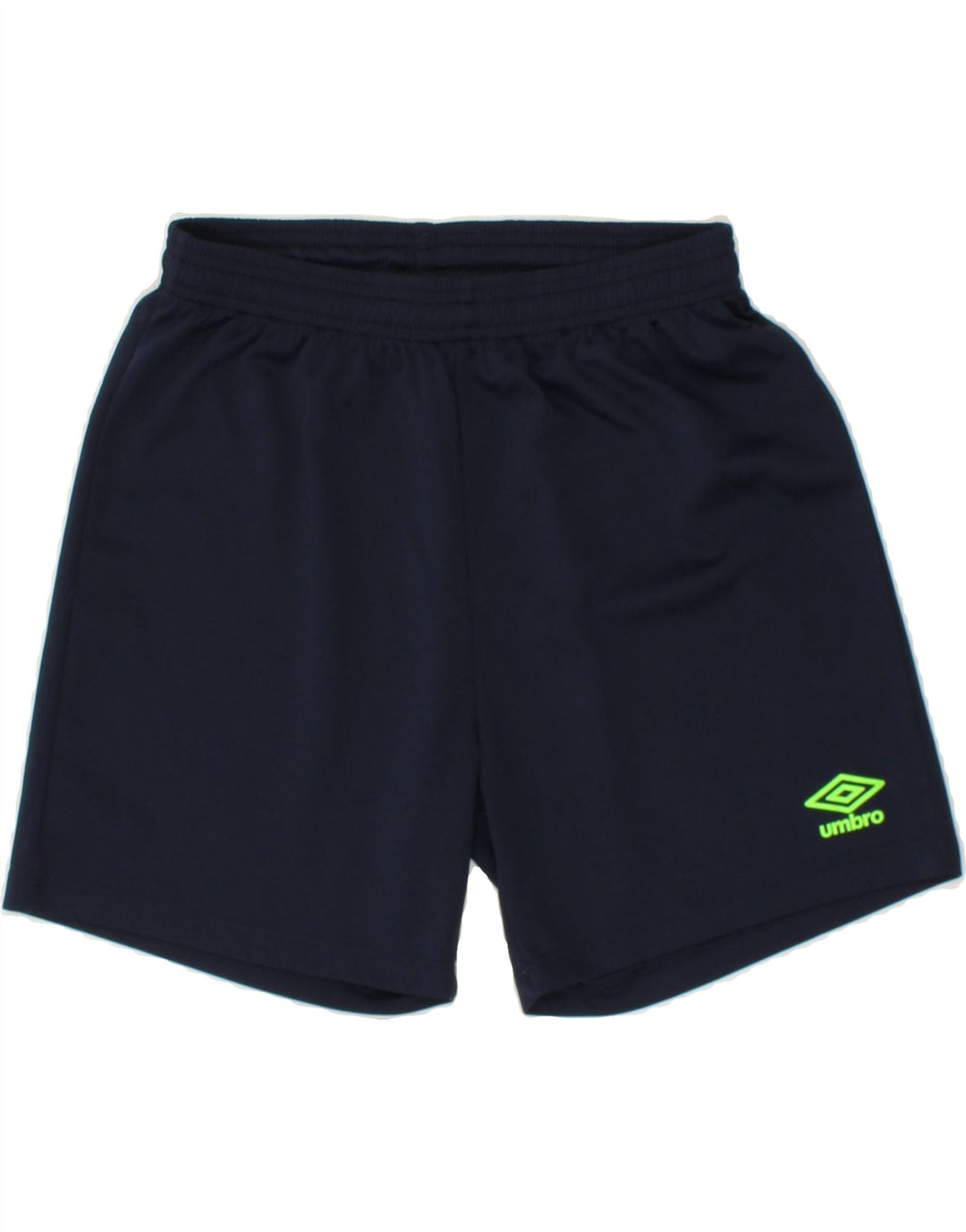 UMBRO Boys Sport Shorts 11-12 Years Navy Blue Polyester Vintage Umbro and Second-Hand Umbro from Messina Hembry 