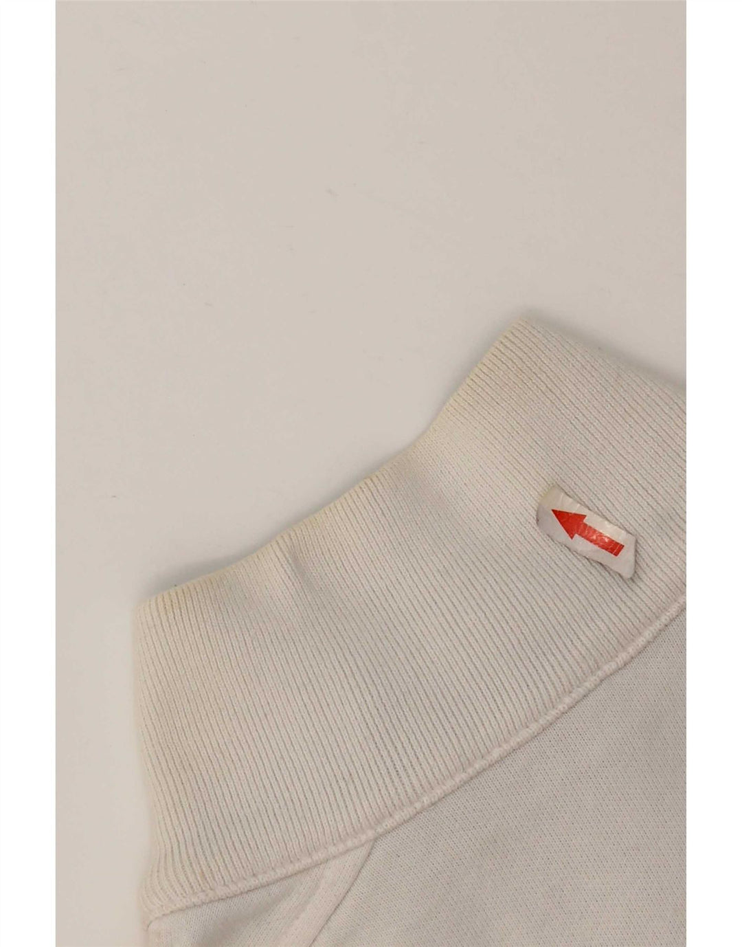 Champion Mens Tracksuit Top Jacket Medium White Colourblock Cotton
