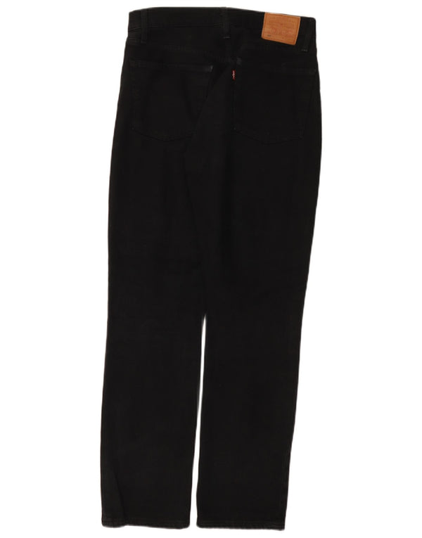 Jeans dritti Levi's 501 da donna W26 L28 neri