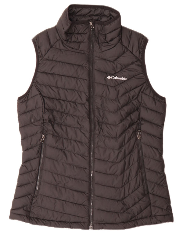 Columbia Womens Omni-Heat grafisk polstret Gilet UK 16 Large Black Polyester