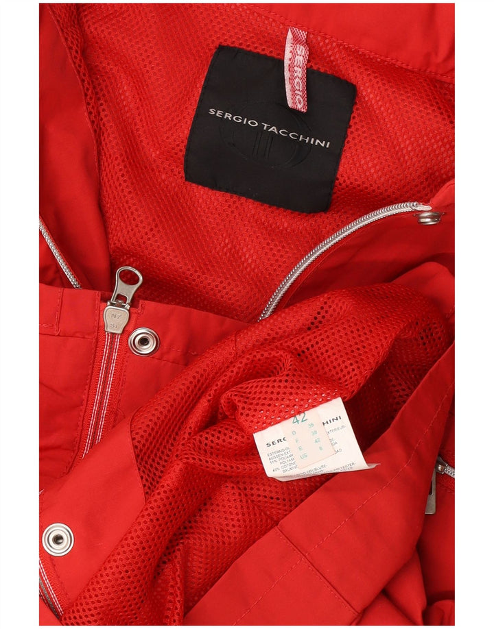 Chaqueta utilitaria para mujer Sergio Tacchini IT 42 Poliamida roja mediana