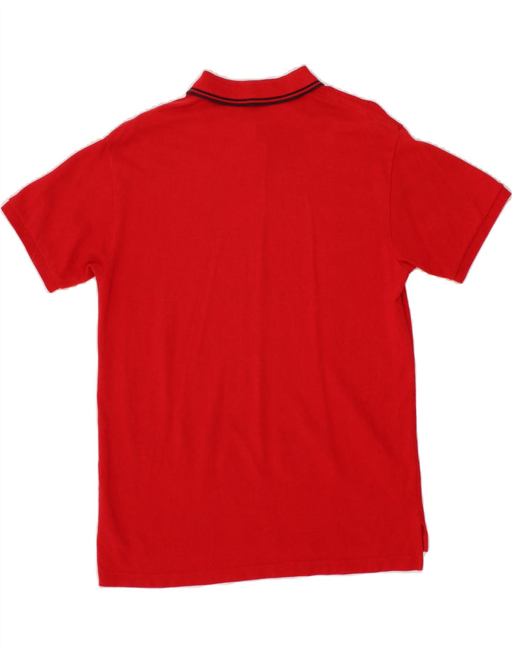 RALPH LAUREN Mens Polo Shirt Small Red Cotton Vintage Ralph Lauren and Second-Hand Ralph Lauren from Messina Hembry 