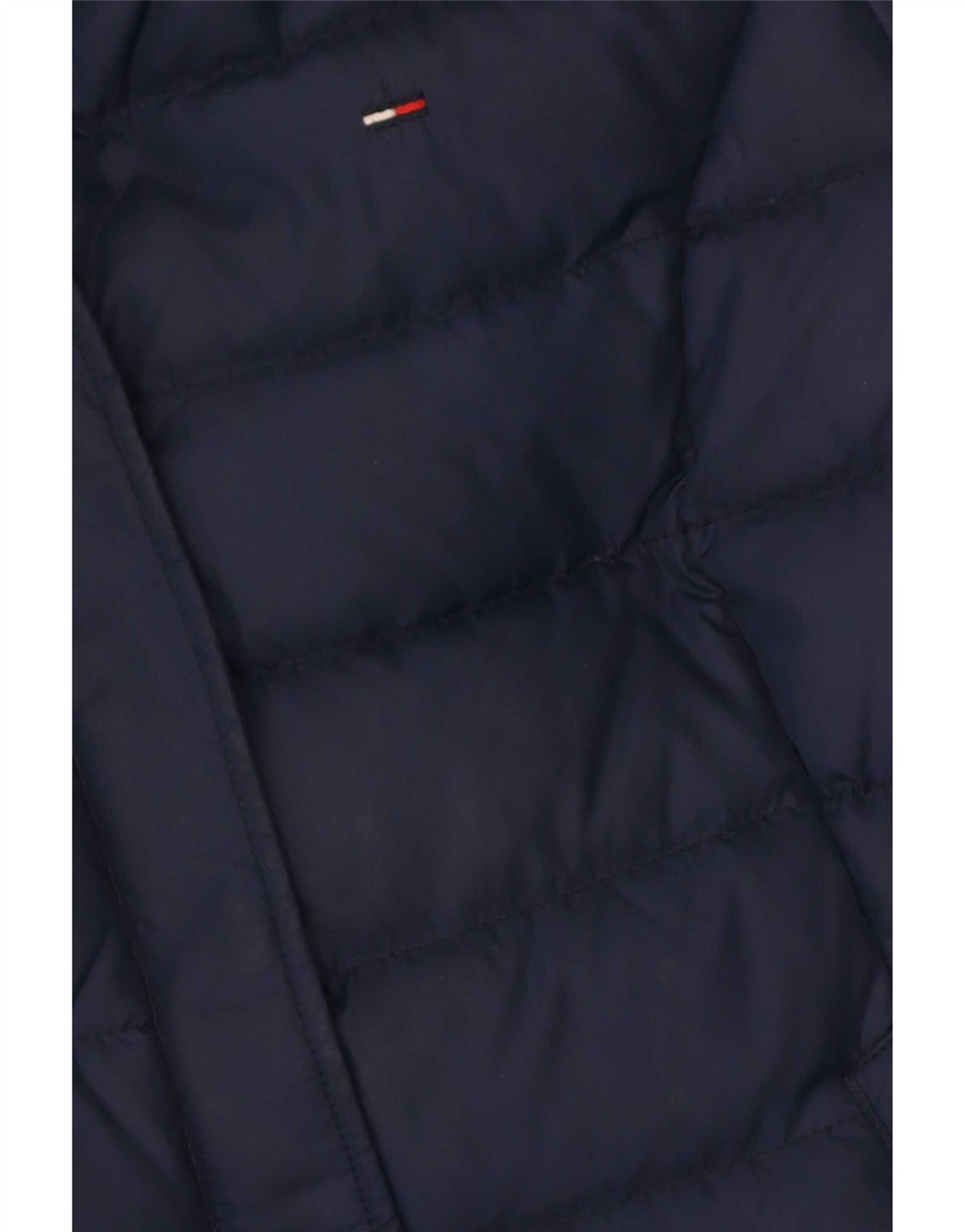 Tommy Hilfiger Chaqueta acolchada para mujer UK 40 Grande Poliéster azul marino